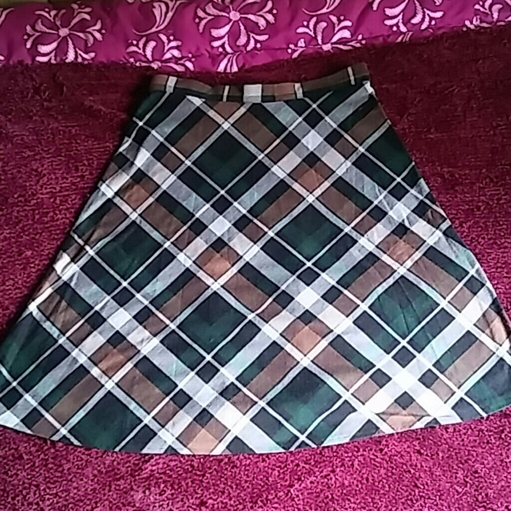 Plaid Women's Skirt